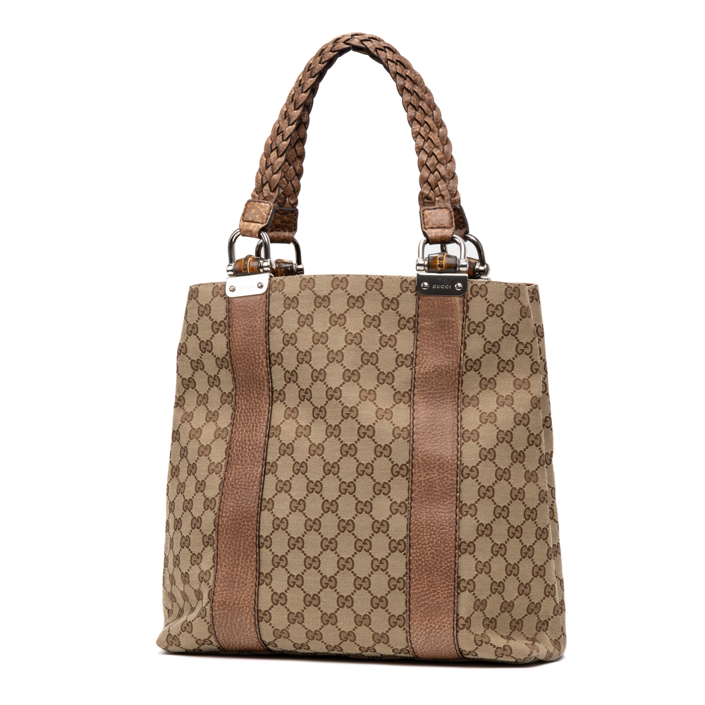Gucci Large Bamboo Bar Tote - Picture 2 of 11